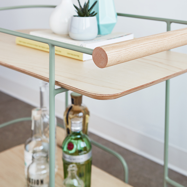 Arcade Bar Cart